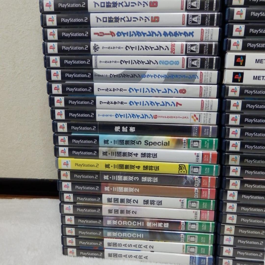 １００本❤️８０％オフ★ＰＳ２ゲームソフト１００枚セット説明書付き大量まとめ売り