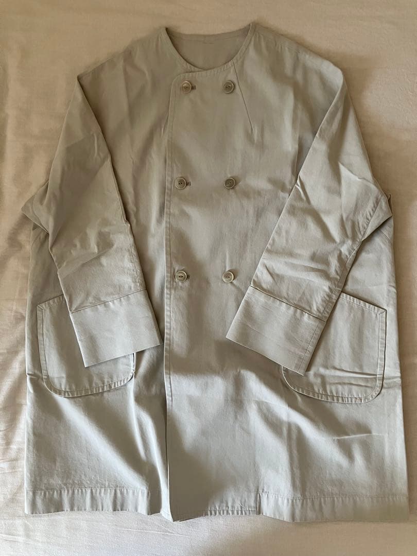 最終 Arts&Science No collar balloon coat