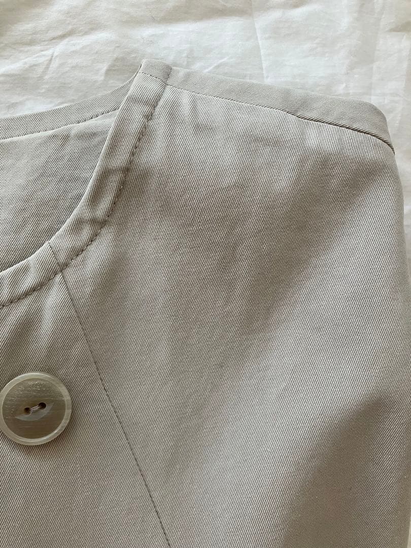 最終 Arts&Science No collar balloon coat
