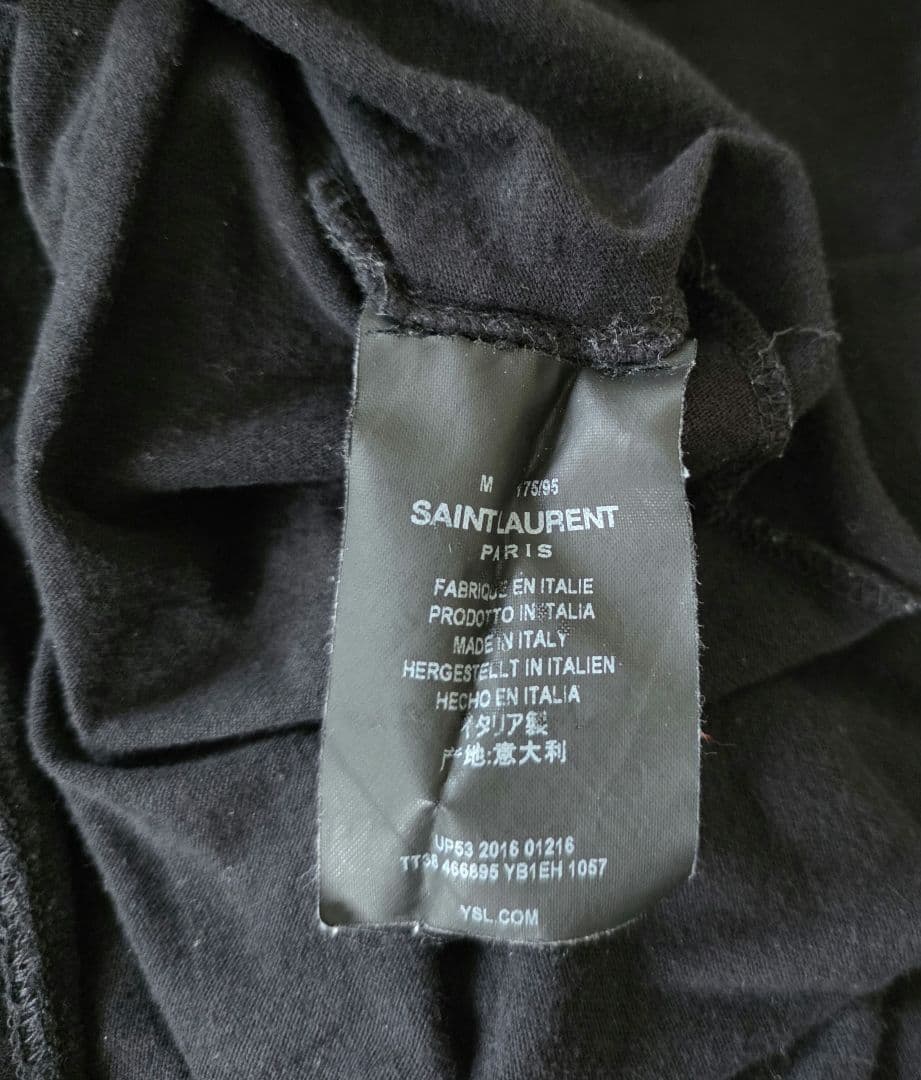 SAINT LAURENT　ユニバーシティTシャツ　M