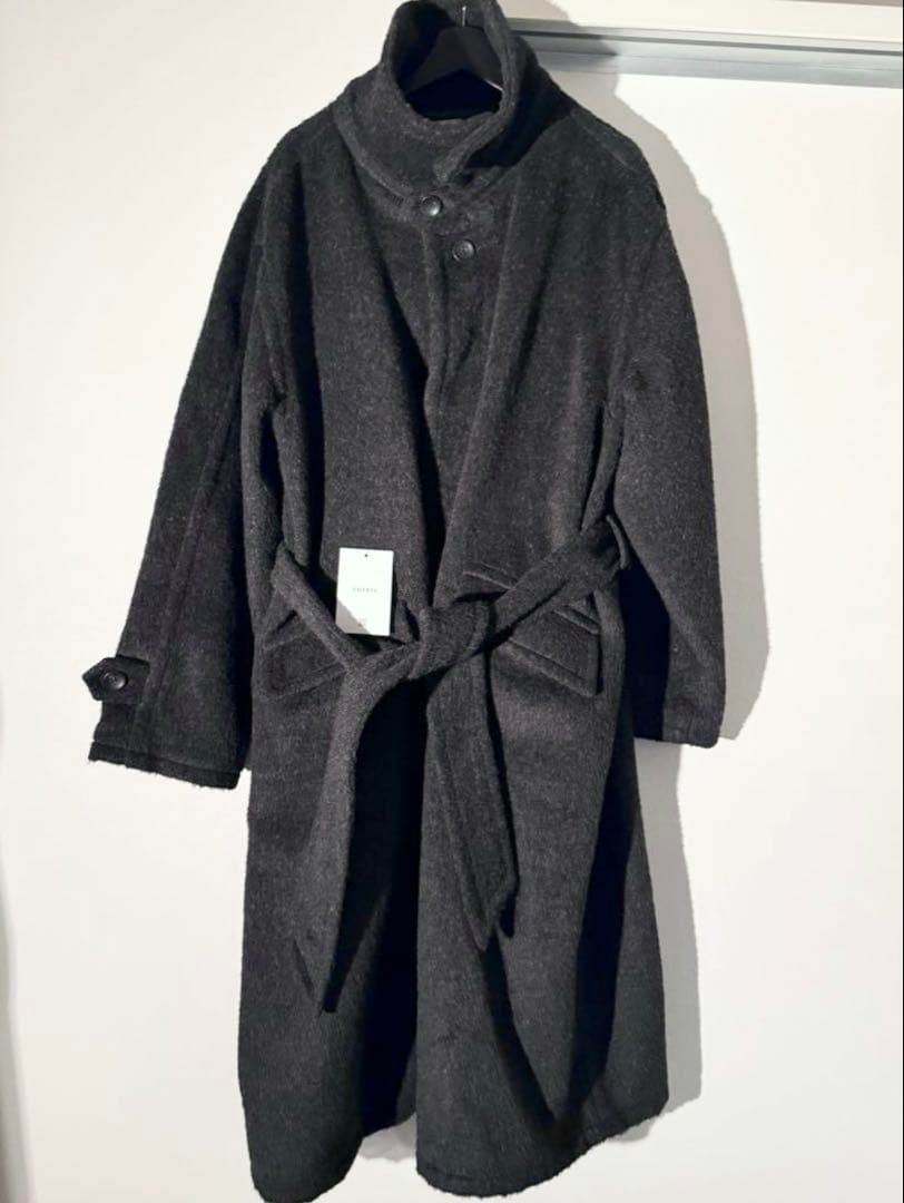 【完売品】soerte WOOL OVER COAT/ウールコート