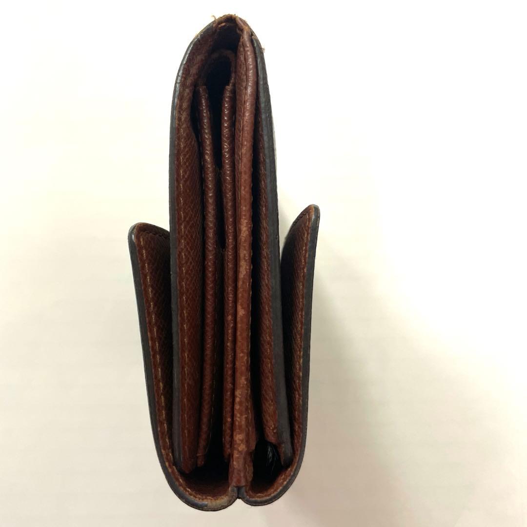 【美品】 ルイヴィトン モノグラム ポルトモネ ビエ カルトクレディ 三つ折り