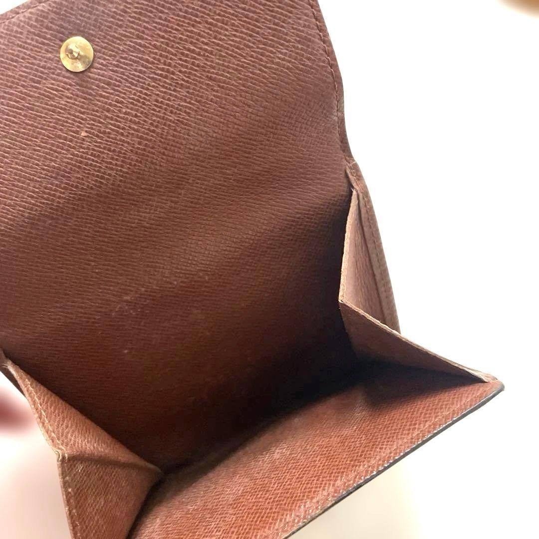 【美品】 ルイヴィトン モノグラム ポルトモネ ビエ カルトクレディ 三つ折り