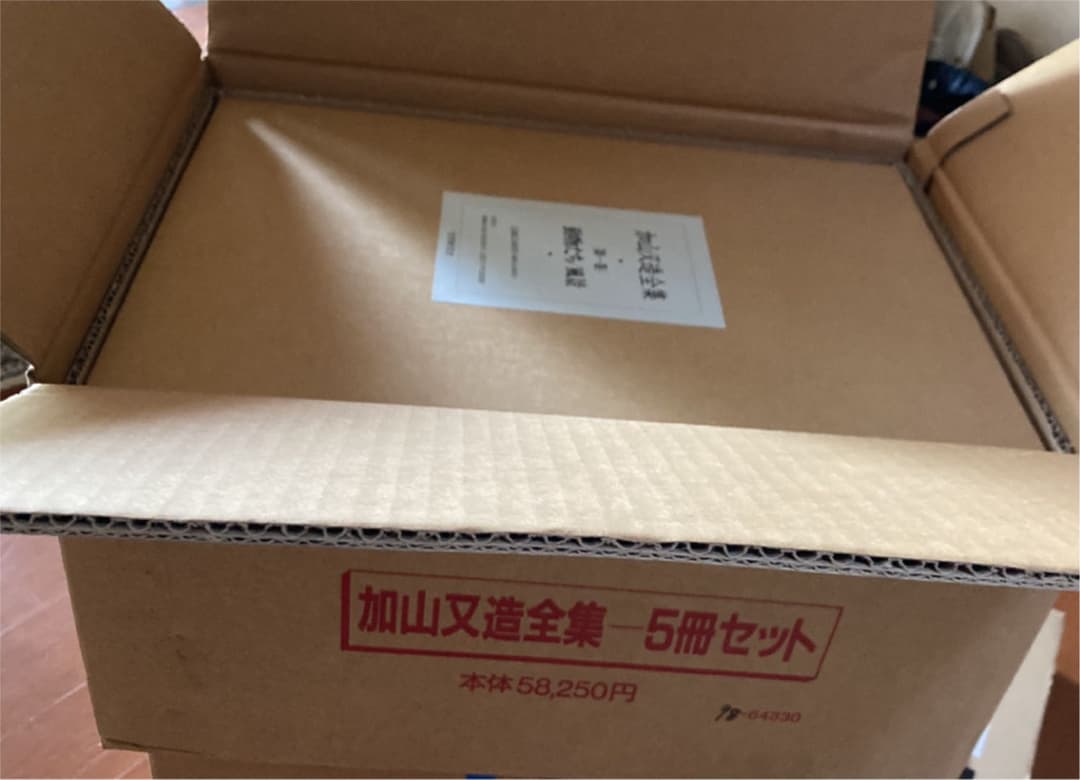 新品　未開封　加山又造全集　5巻セット