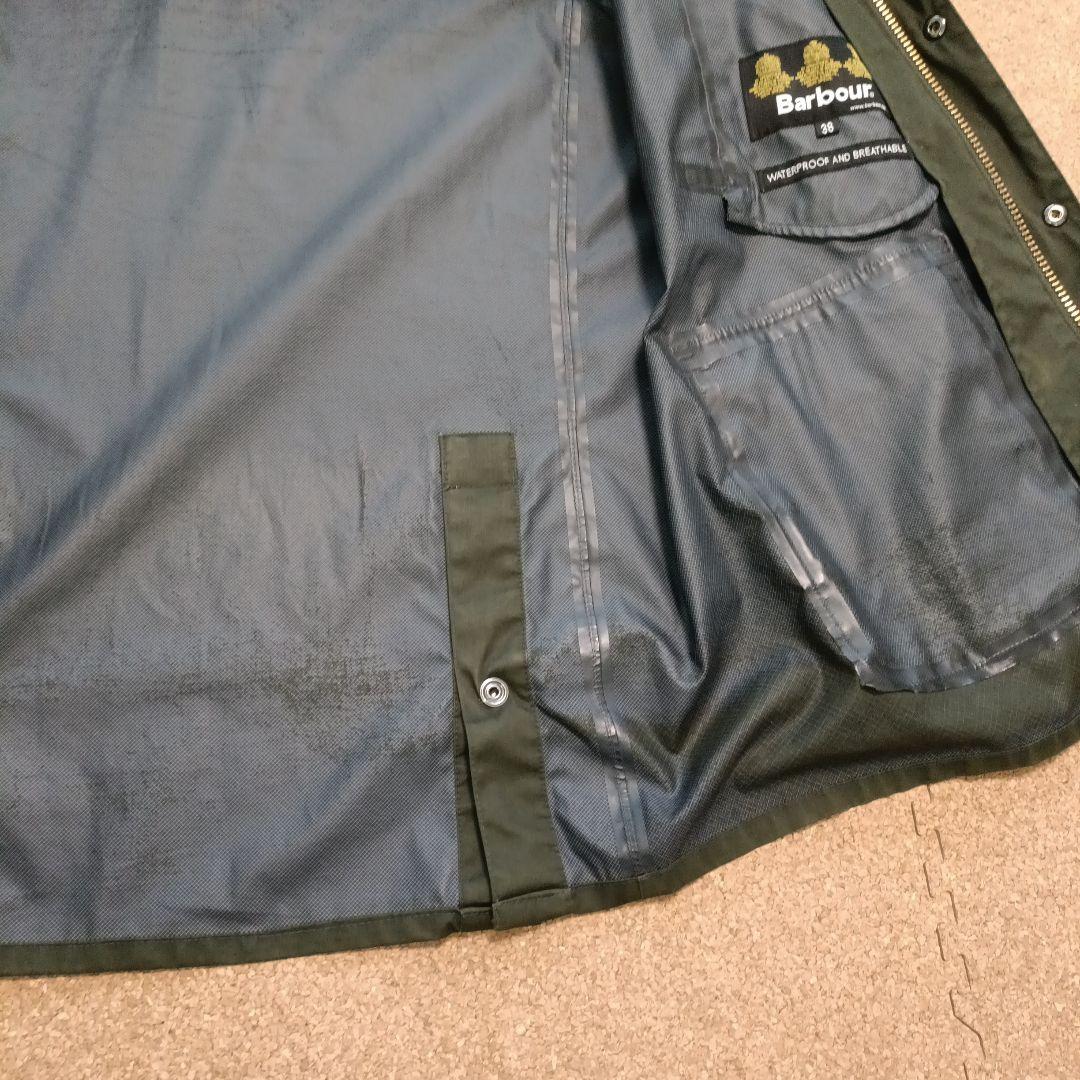 【 Barbour 】BEAMS PLUS ビデイル ノンワックス 38 セージ