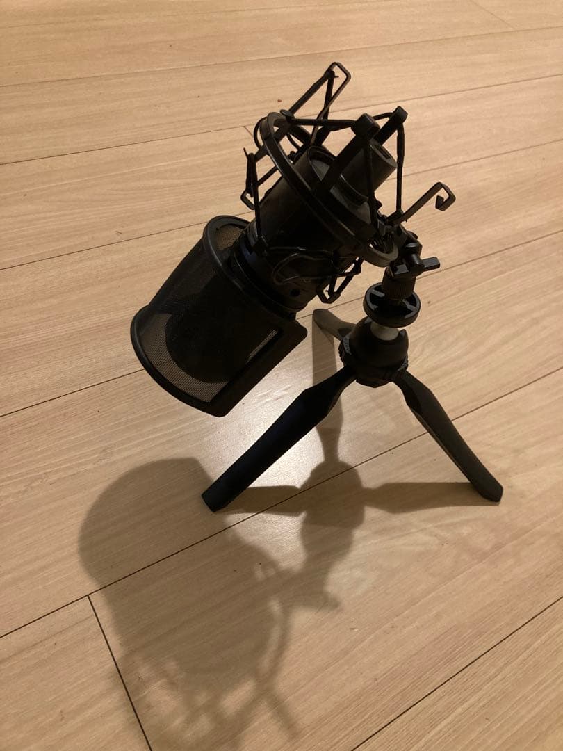 ￼audio-technica at2020USB 実況　マイク