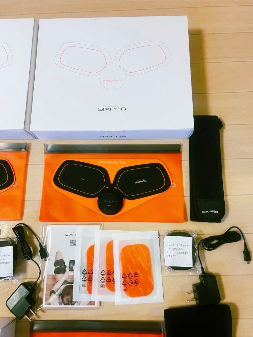 【動作確認済】SIXPAD Abs Fit 2Body Fit 2 3点セット