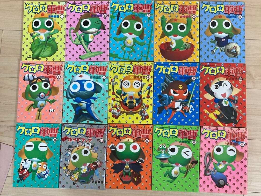 ケロロ軍曹 1〜32巻+11.5巻+特別編集版5冊+小説2冊(計40冊)