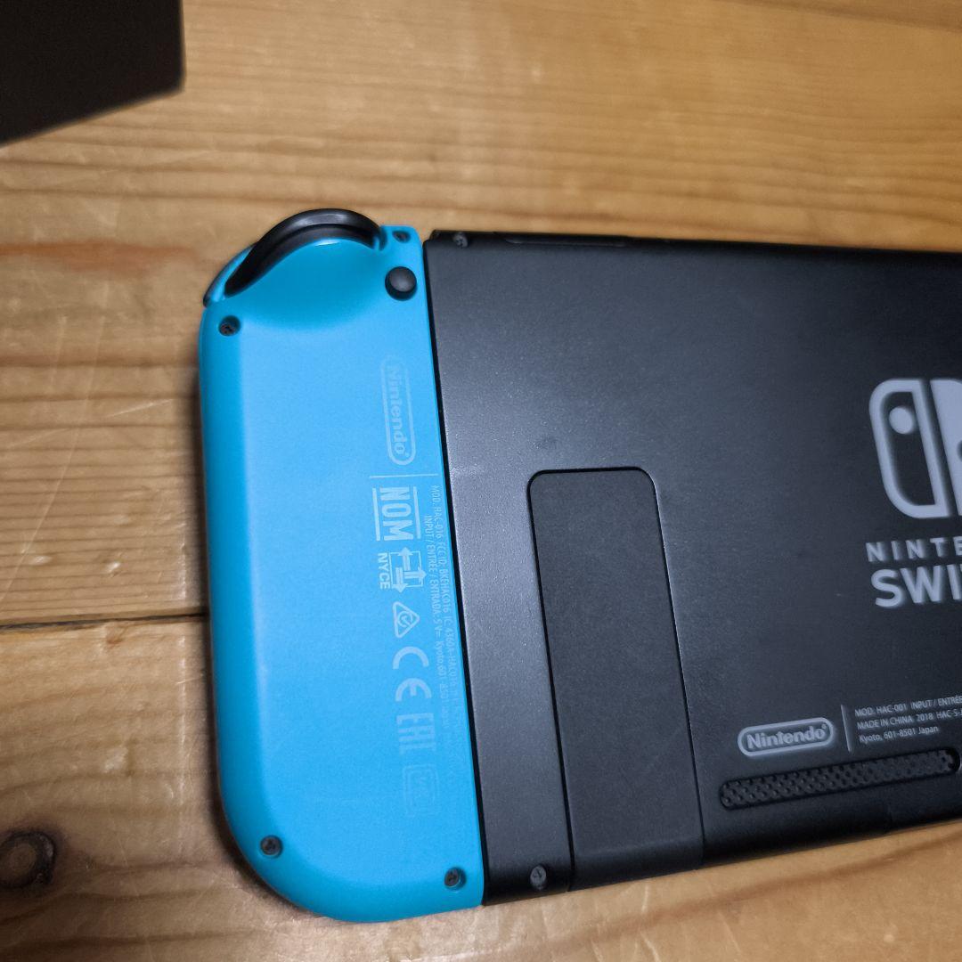 Nintendo Switch 本体 赤/青 付属品付き