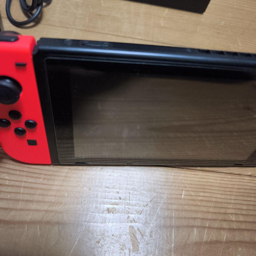 Nintendo Switch 本体 赤/青 付属品付き