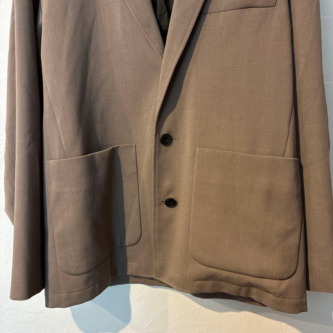 美品！PUBLIC TOKYO AQUA WOOL カルゼダブルジャケットM