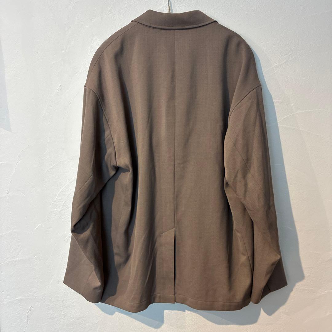美品！PUBLIC TOKYO AQUA WOOL カルゼダブルジャケットM