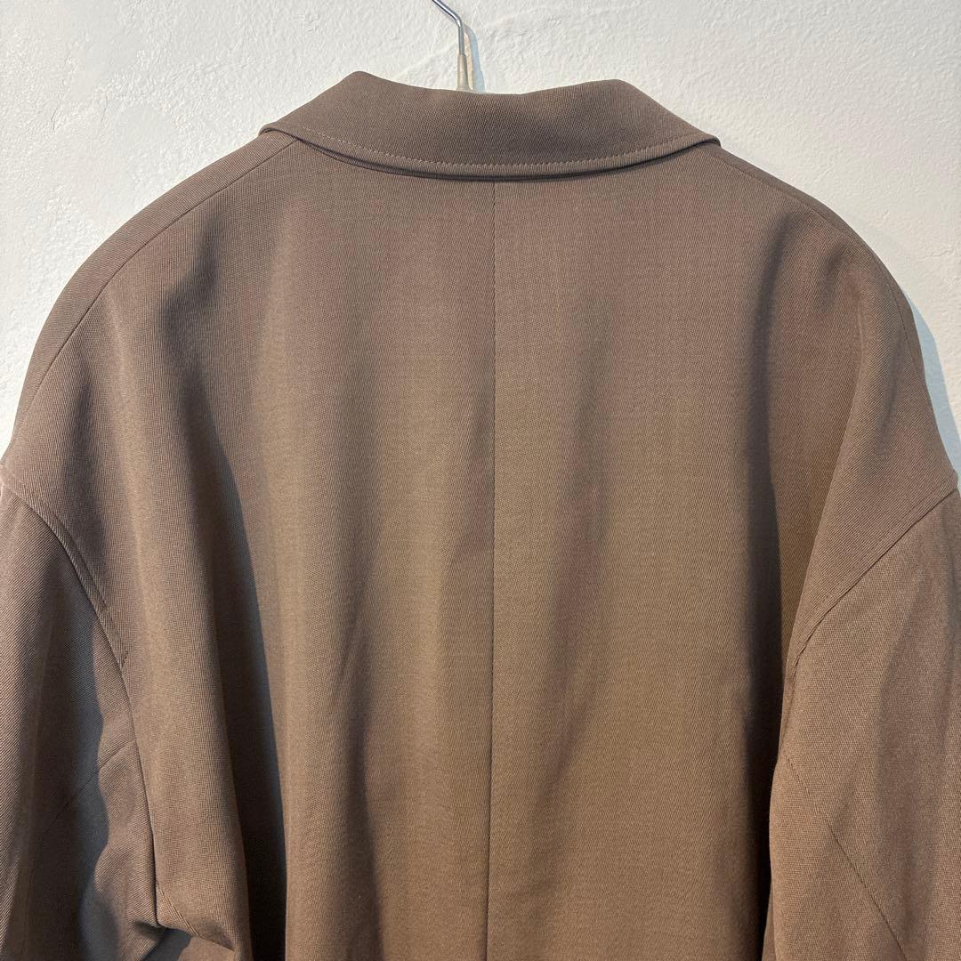 美品！PUBLIC TOKYO AQUA WOOL カルゼダブルジャケットM