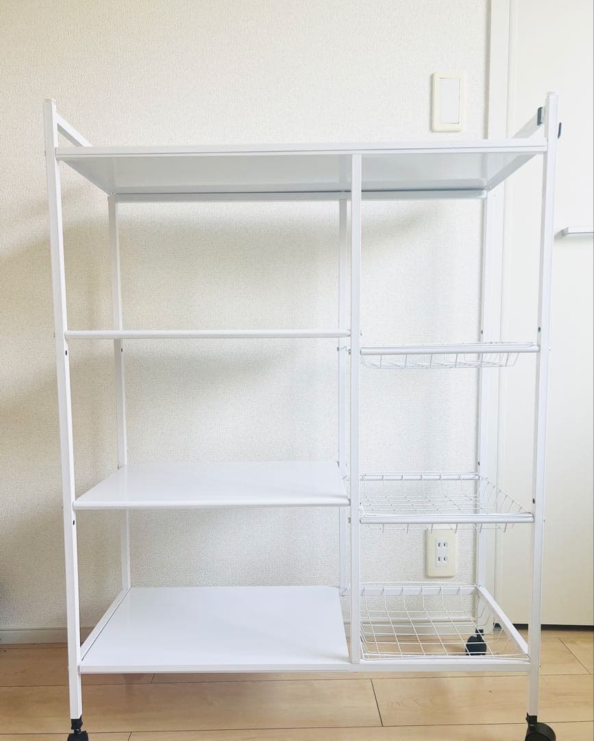 キッチンラック ホワイト 収納