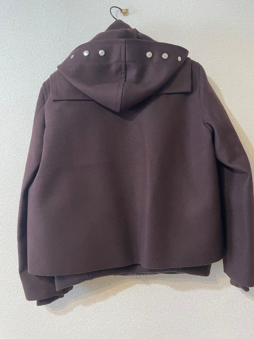【新品未使用】sacai 25AW メルトンダッフルショートコート　サイズ1