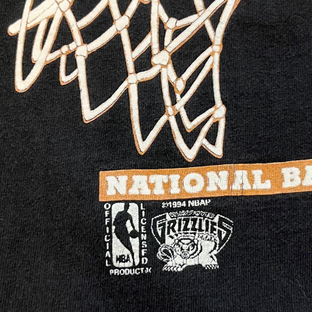【90s】激レアNBA Grizzliesグリブリーズ　ヴィンテージTシャツ