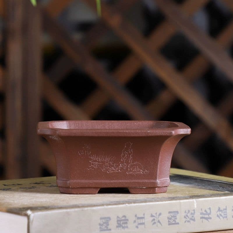 四方植木鉢 多肉植物鉢 紫砂鉢 盆栽鉢 植木鉢 小品盆栽鉢 大品盆栽鉢