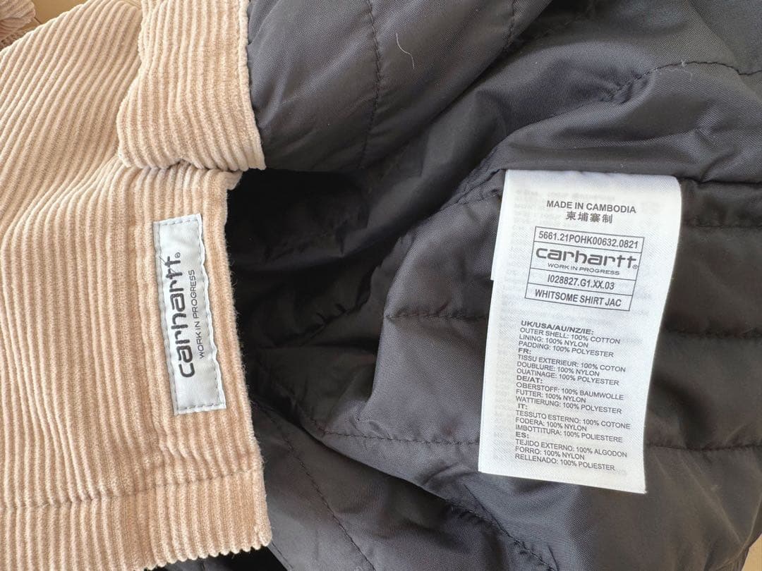 お値下げ❗️美品✨Carhartt コーデュロイ カバーオールジャケット XS