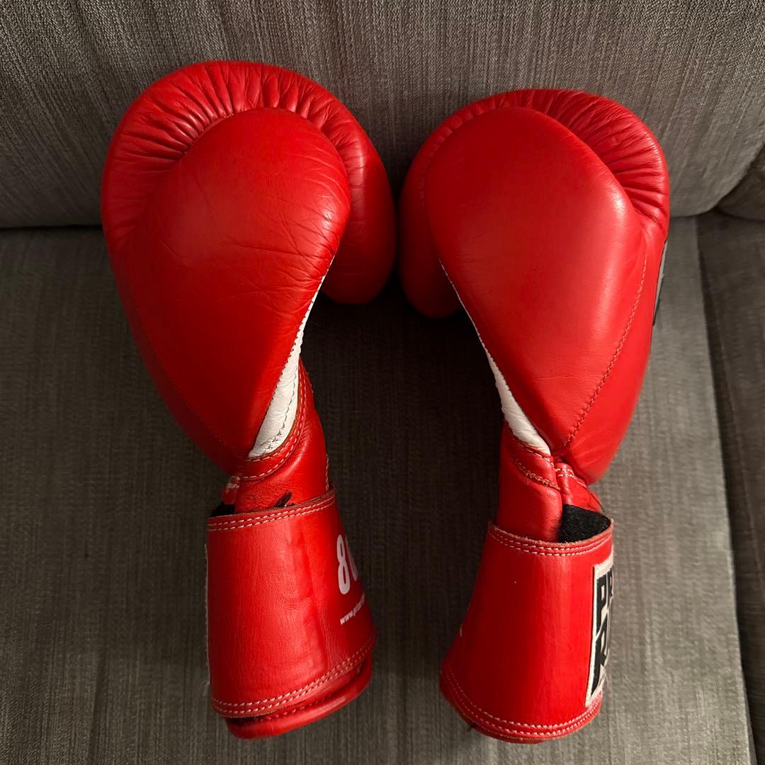 PRIZE RING ボクシンググローブ 8oz レッド