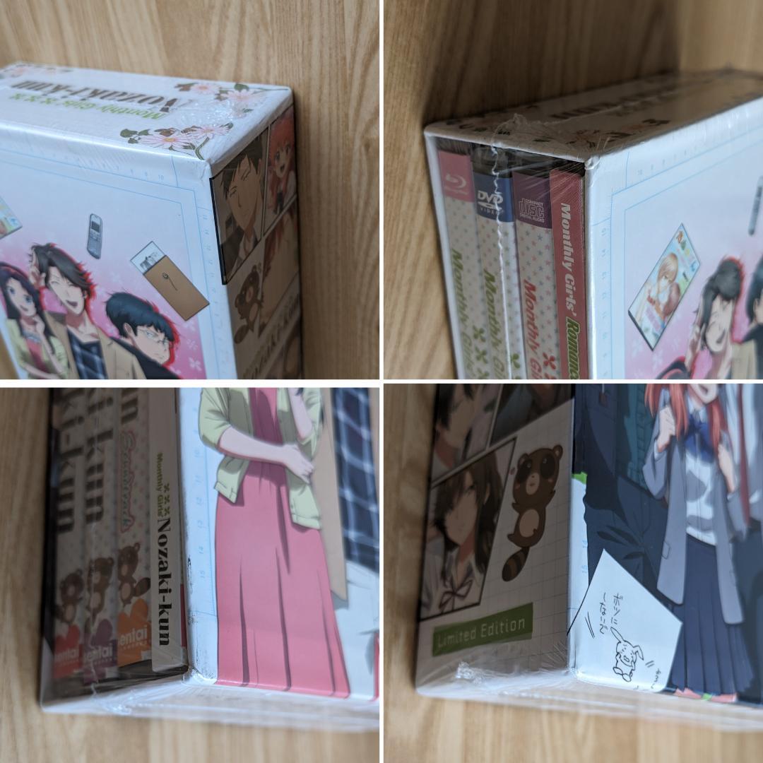 国コード有 わけ有 北米版 月刊少女野崎くん 限定版 DVD+ブルーレイ アニメ