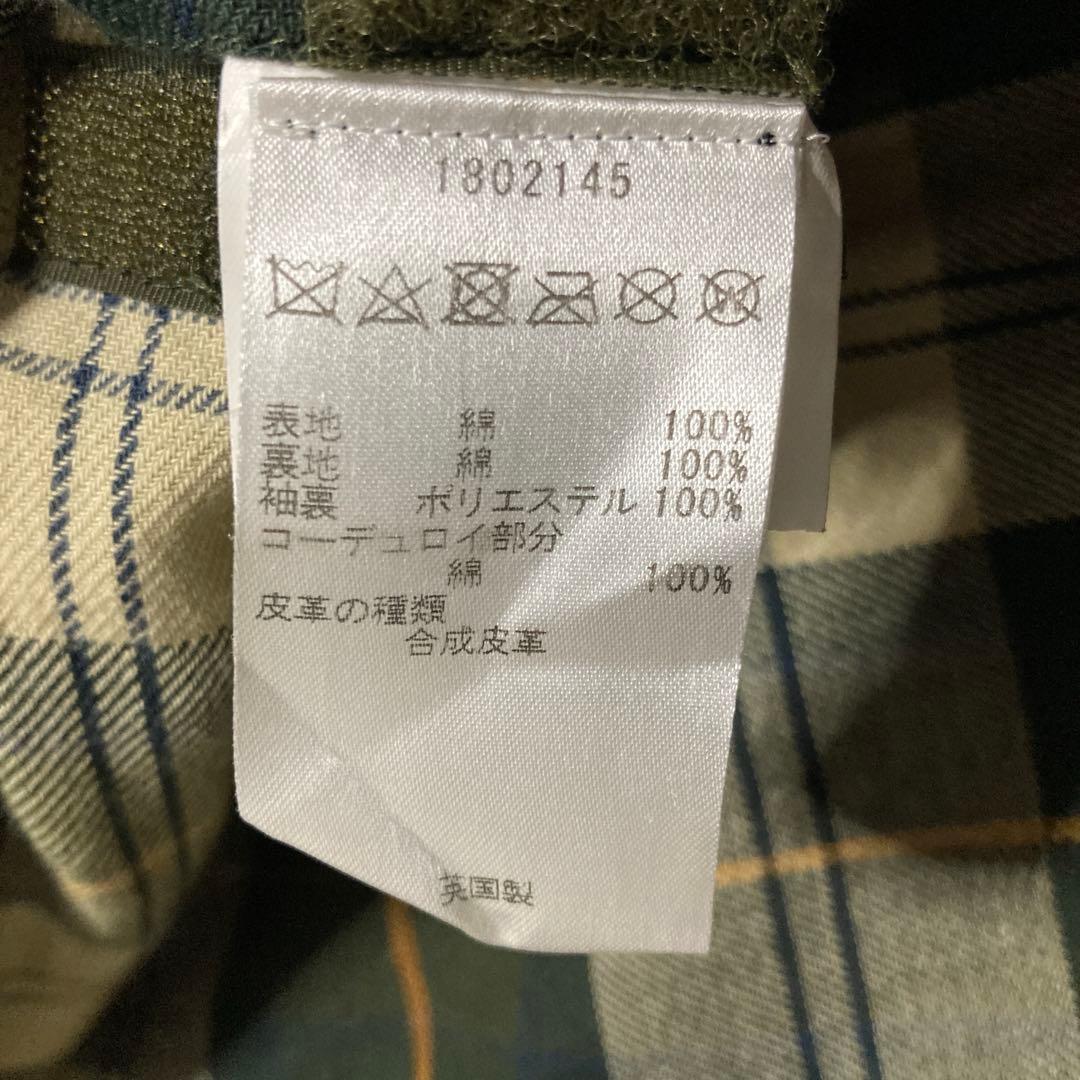バブアー ワックスジャケット ビデイル カーキ コーデュロイ ブルゾン