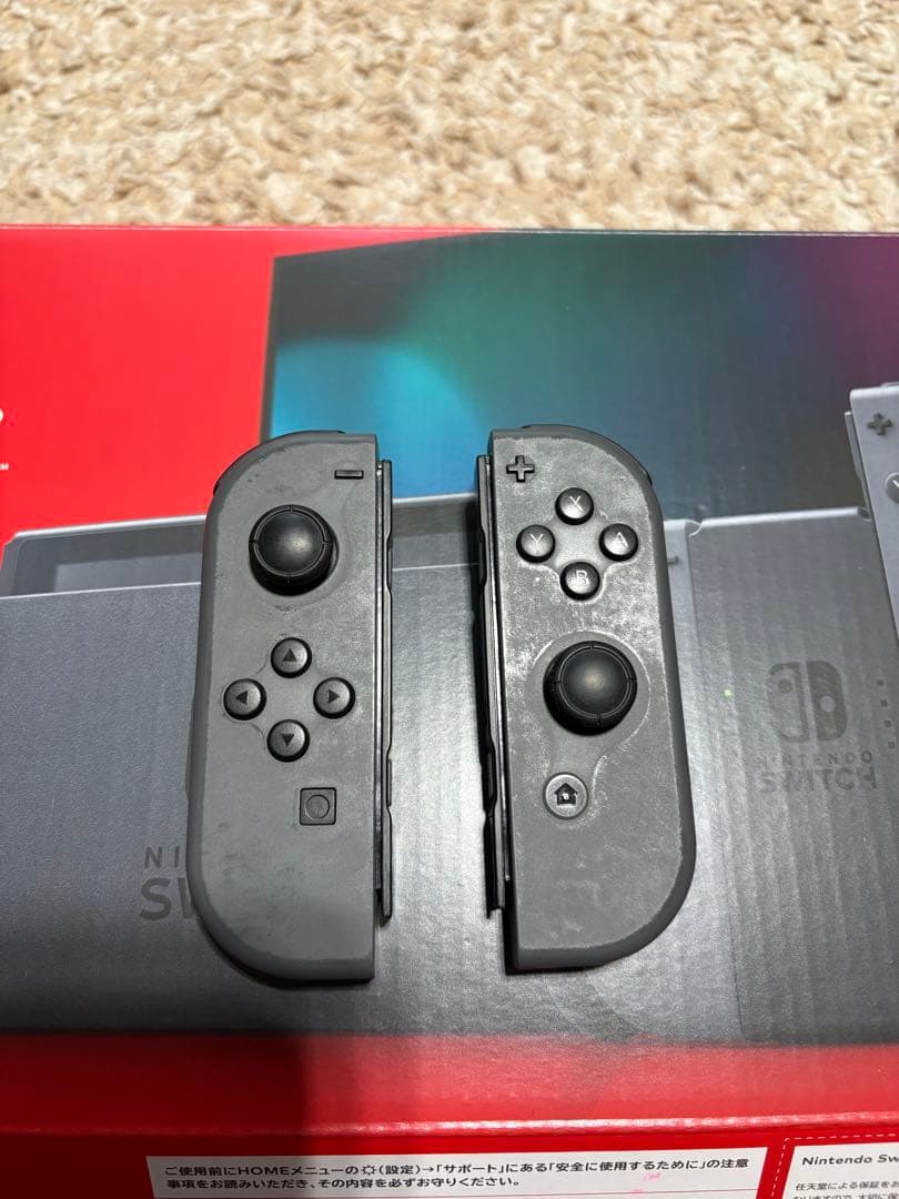 Nintendo Switch 本体 グレー 赤緑ジョイコンプロコン