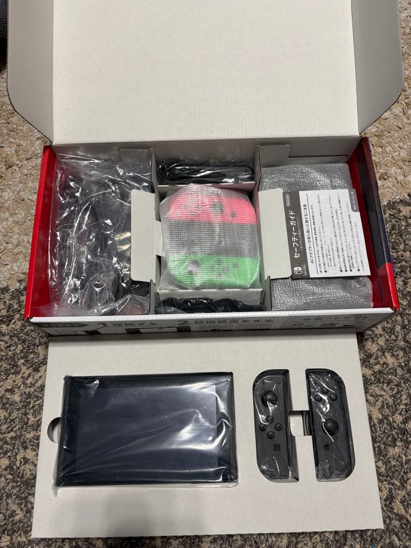 Nintendo Switch 本体 グレー 赤緑ジョイコンプロコン