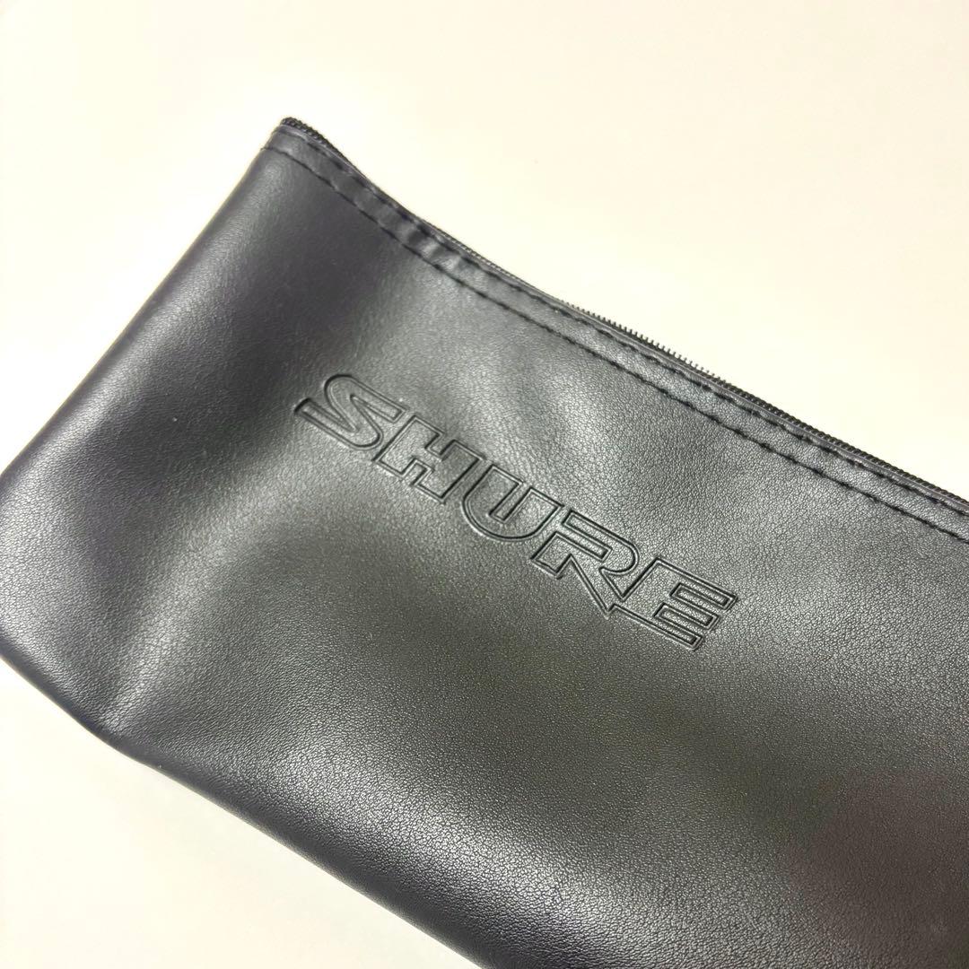 SHURE SM58 ダイナミックマイク マイクホルダー&ケース付き