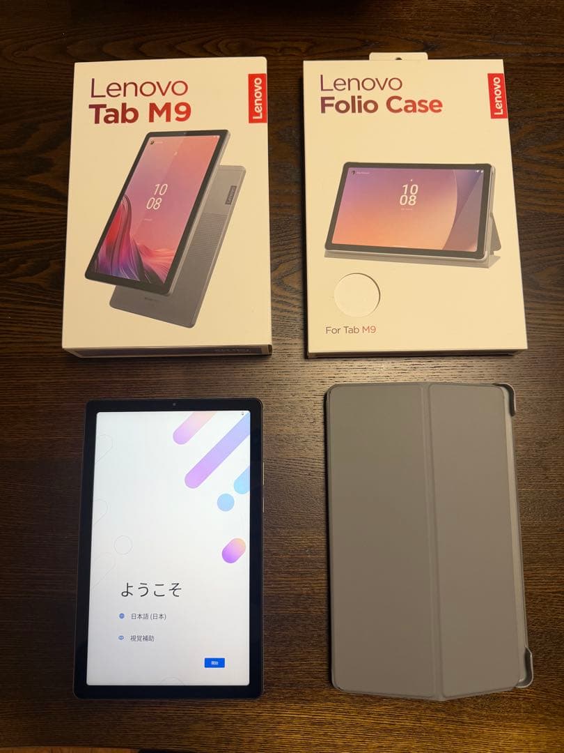 Lenovo Tab M9 本体 + Folio Case