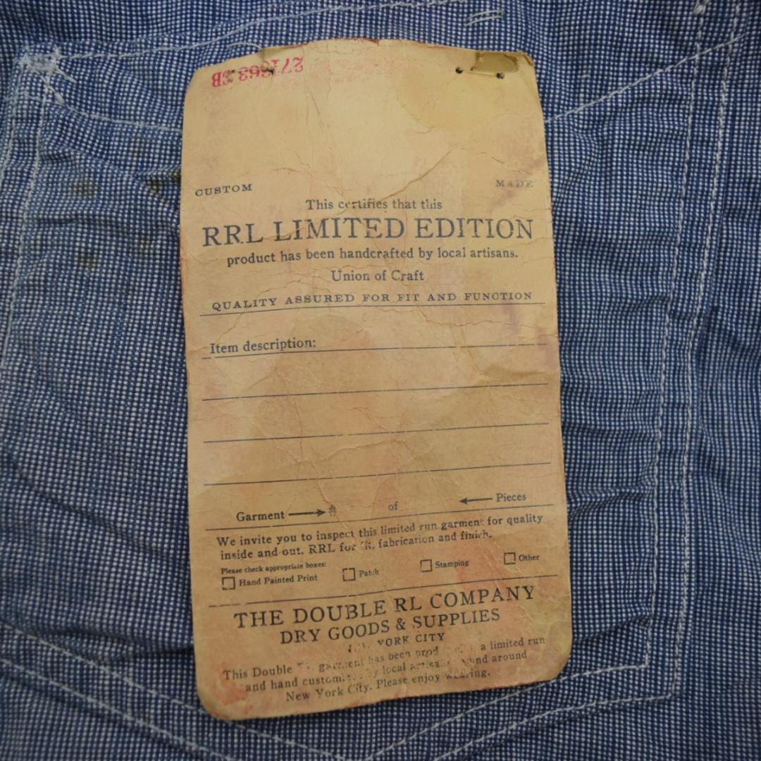 Y*.様 超希少限定18着 RRL LIMITED EDITION ファーマーズ