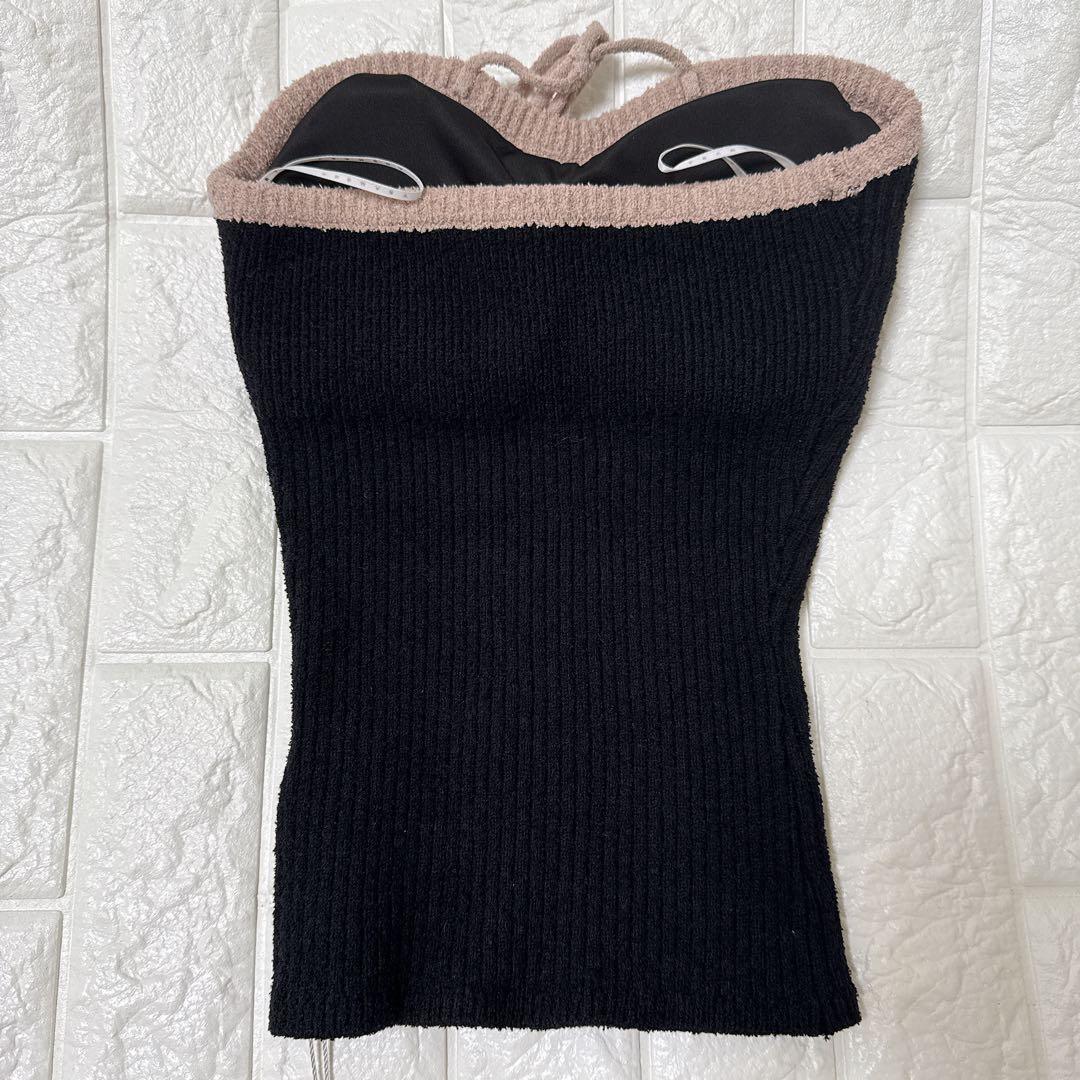 本日限定　Tiana knit bare tops