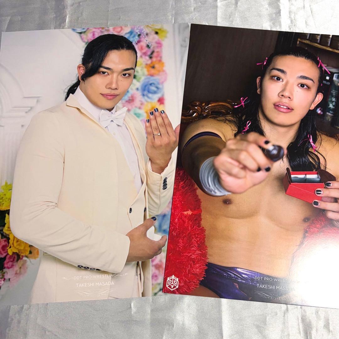 DDT プロレスリング 正田壮史 ポートレート 13枚セット