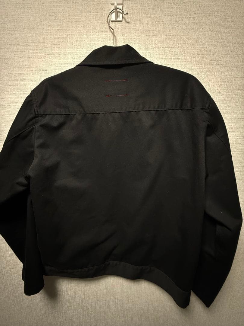 HOMME/FEMME ブラック ジップアップジャケット