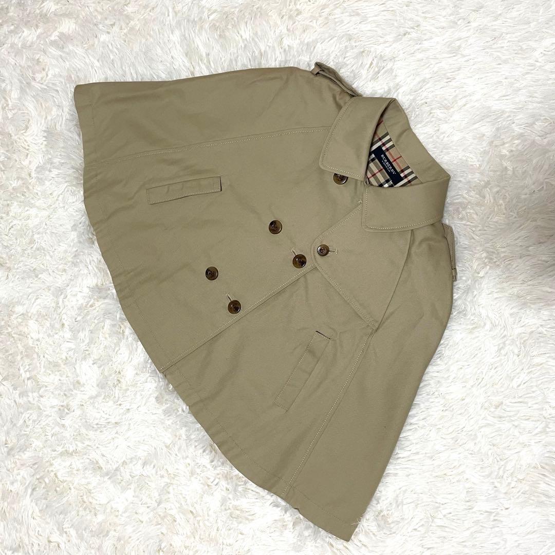 美品✨ベビーケープコートBURBERRY バーバリーベージュ 90~