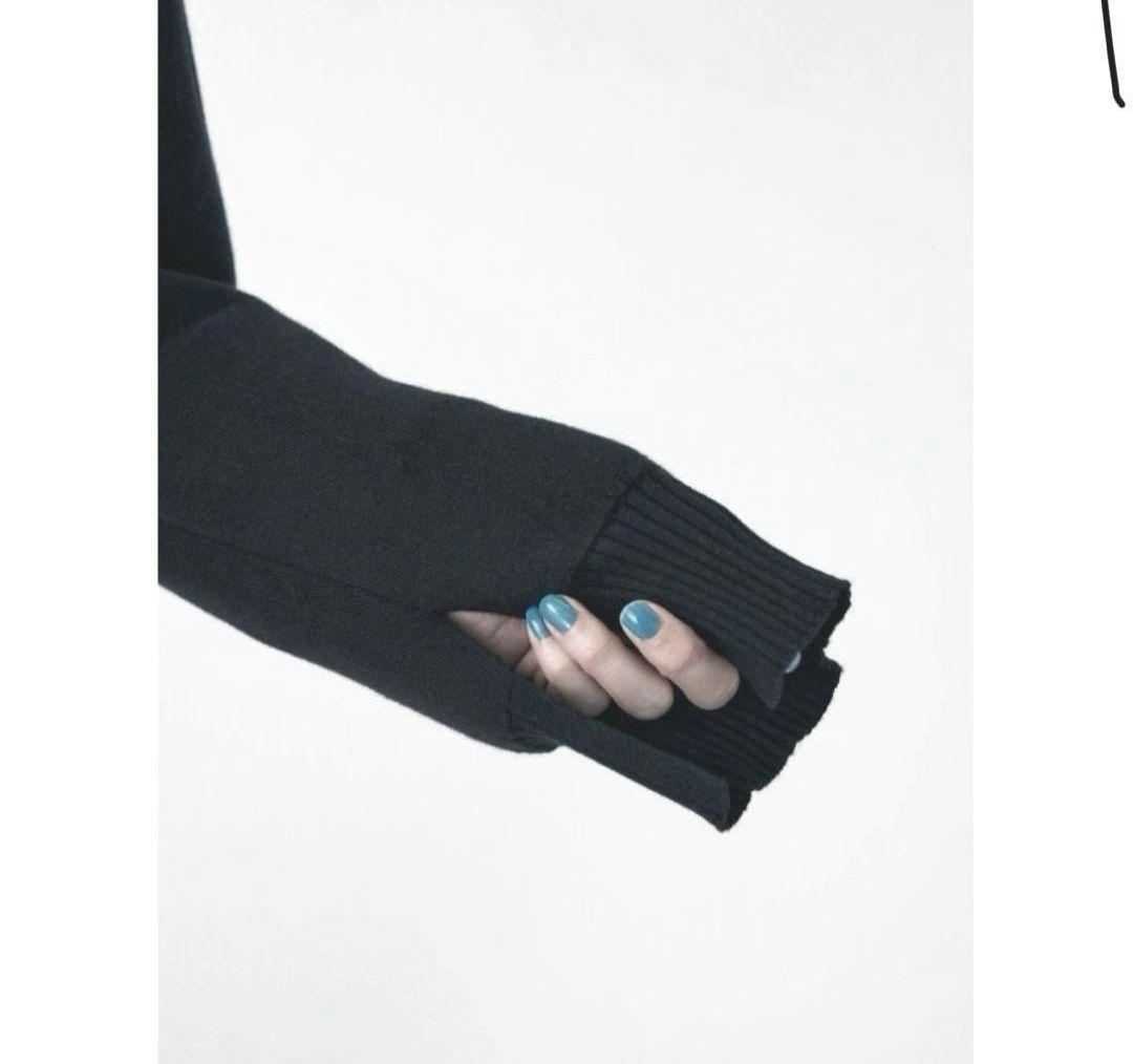 nagonstans Novelle Fine Wide Rib カーディガン