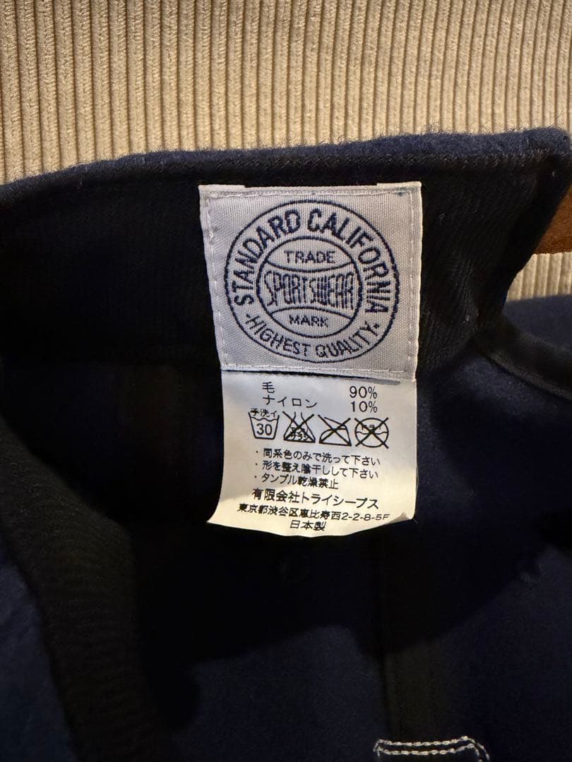帽子 STANDARD CALIFORNIA CA WOOL BASEBALL CAP