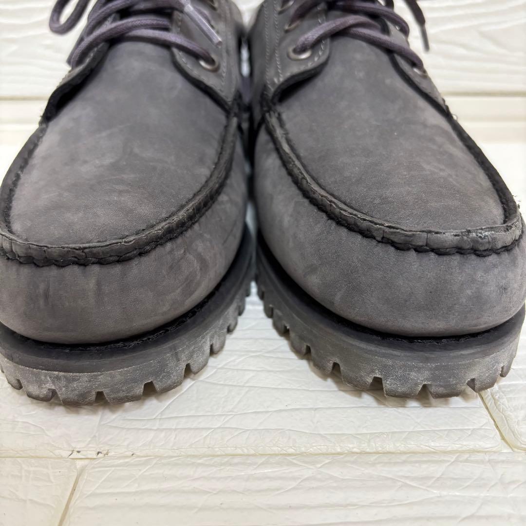 【未使用級】Timberland 3eyeデッキシューズ グレー 27cm