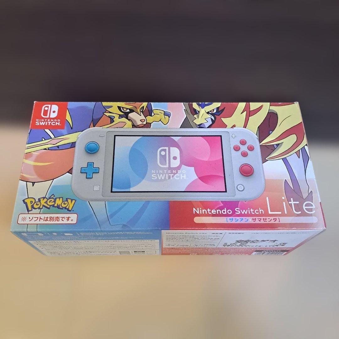 し*う様 NINTENDO SWITCH LITE ザ…本体、箱、充電器、おま