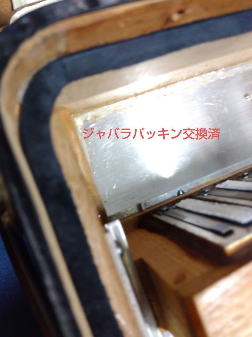 【即演奏可】YAMAHA YA-48アコーディオン独奏用高級モデル整備簡易調律済