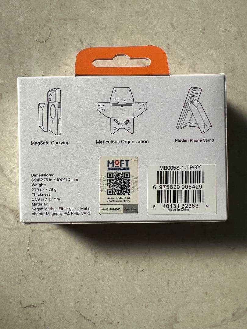 MOFT Snap Field Wallet トープ