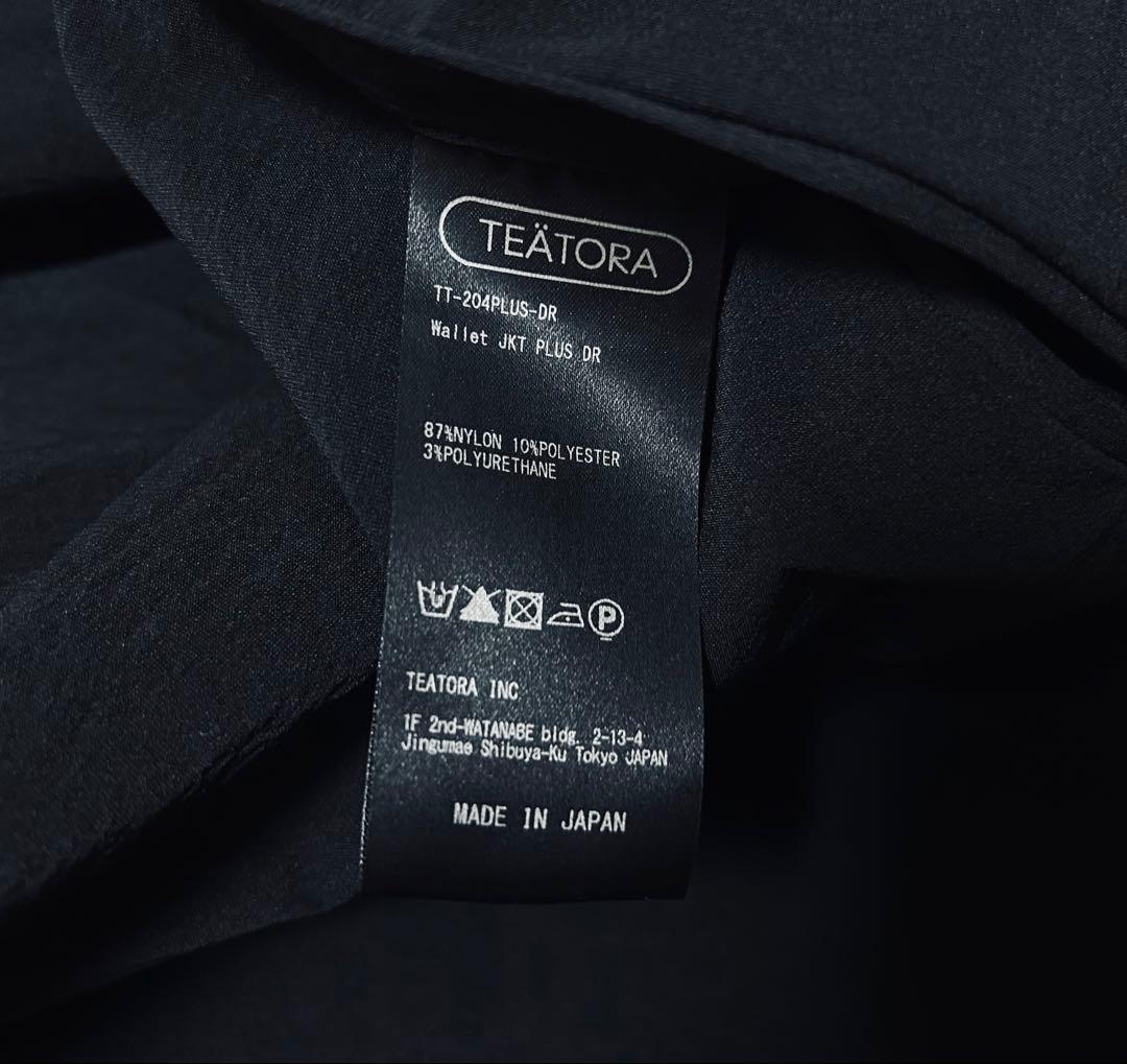 TEATORA テアトラ Wallet Jacket PLUS DR サイズ4
