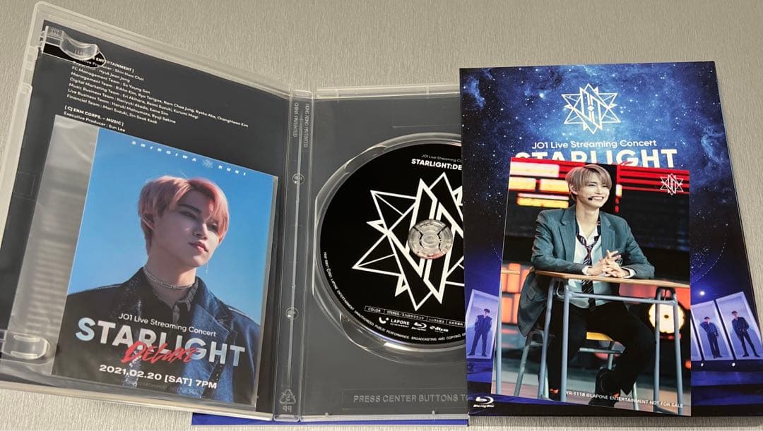 JO1 STARLIGHT DELUXE Blu-ray 白岩瑠姫