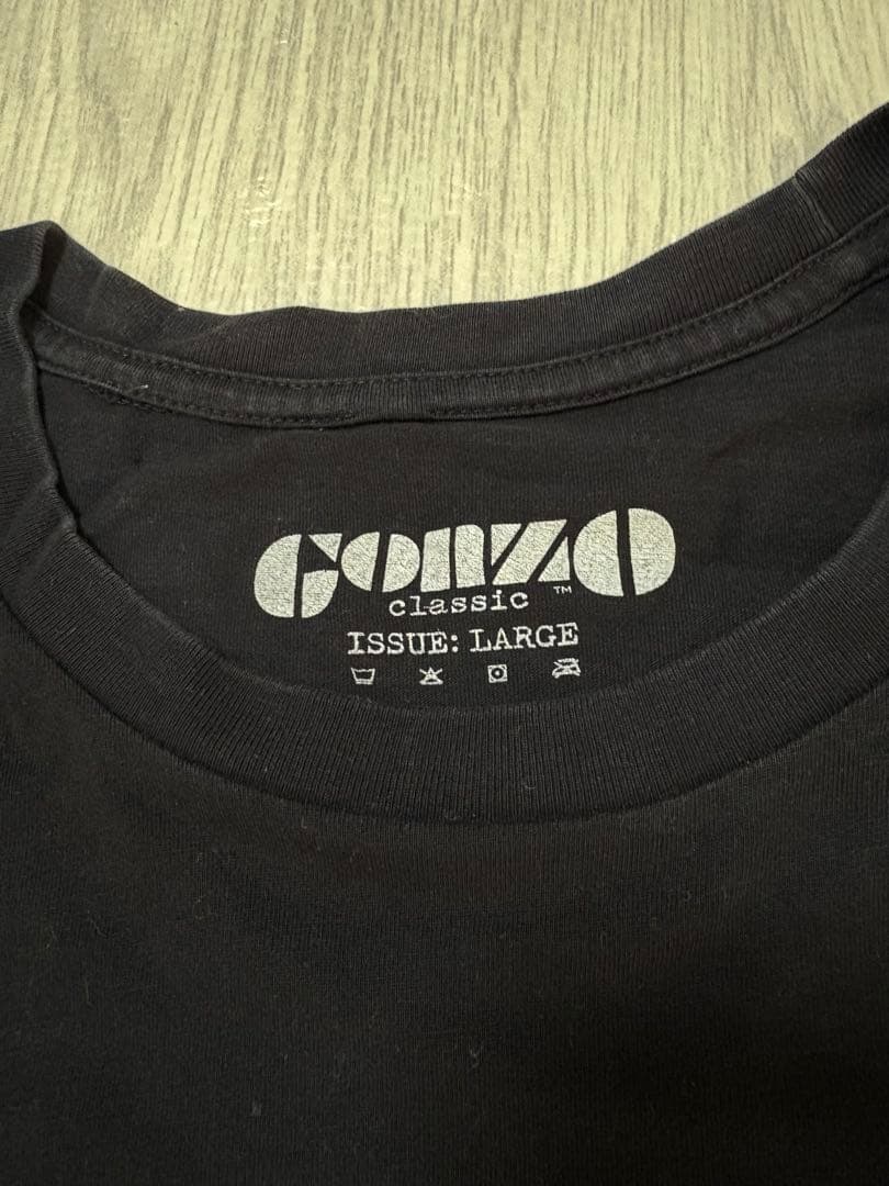 ジョニーデップ 着用　GONZO Tシャツ　オフィシャル