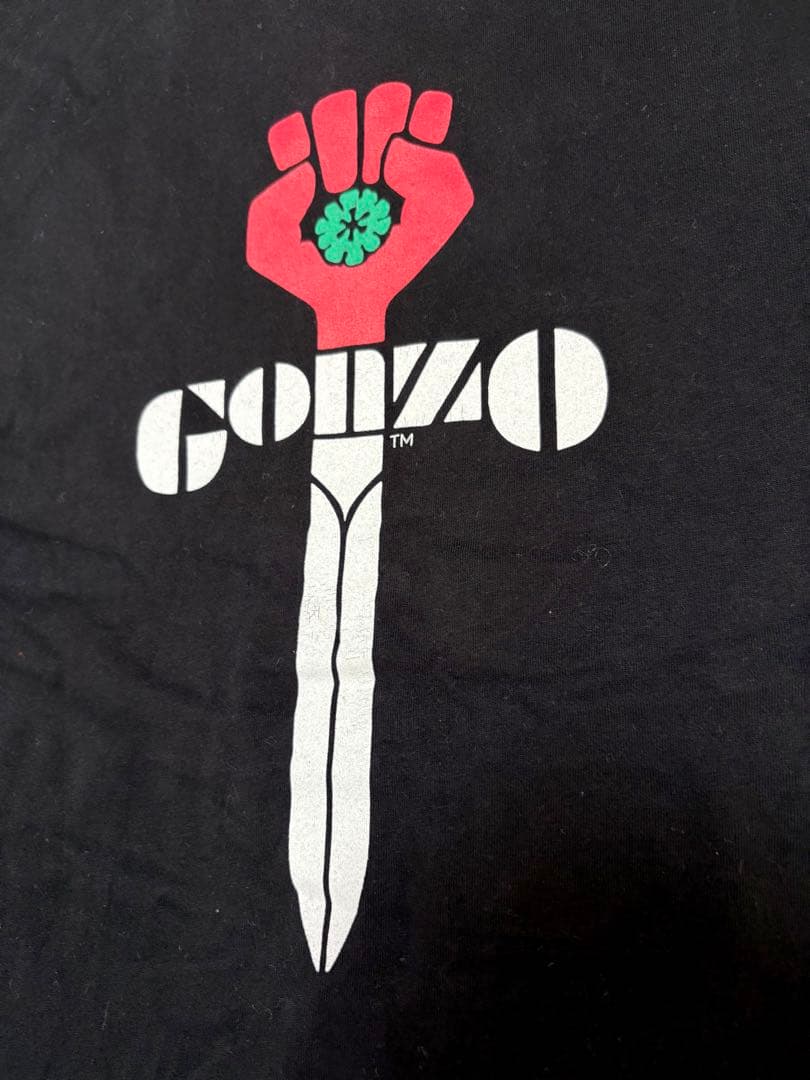 ジョニーデップ 着用　GONZO Tシャツ　オフィシャル