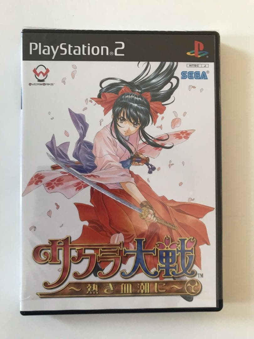 【PS2】サクラ大戦 熱き血潮に 初回限定版 懐中時計&DVDセット