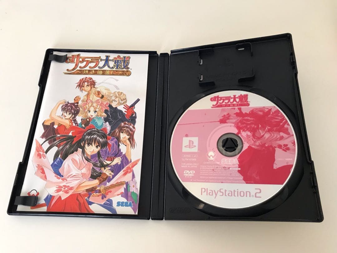 【PS2】サクラ大戦 熱き血潮に 初回限定版 懐中時計&DVDセット