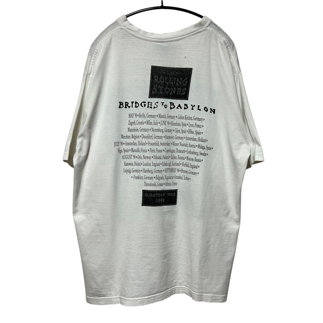 ム*ヒ様 rolling stones バンド Tシャツ 90s ボロ ヴィンテ