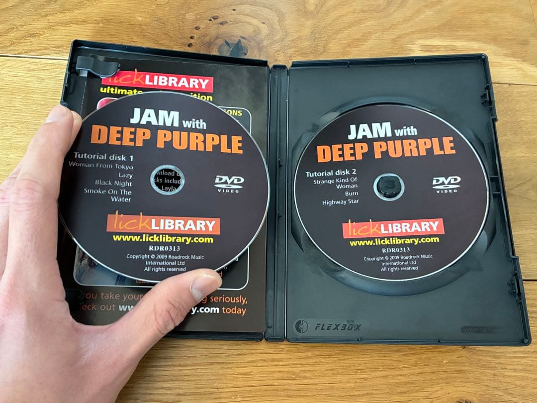 JAM with DEEP PURPLE 2DVD & CDセット