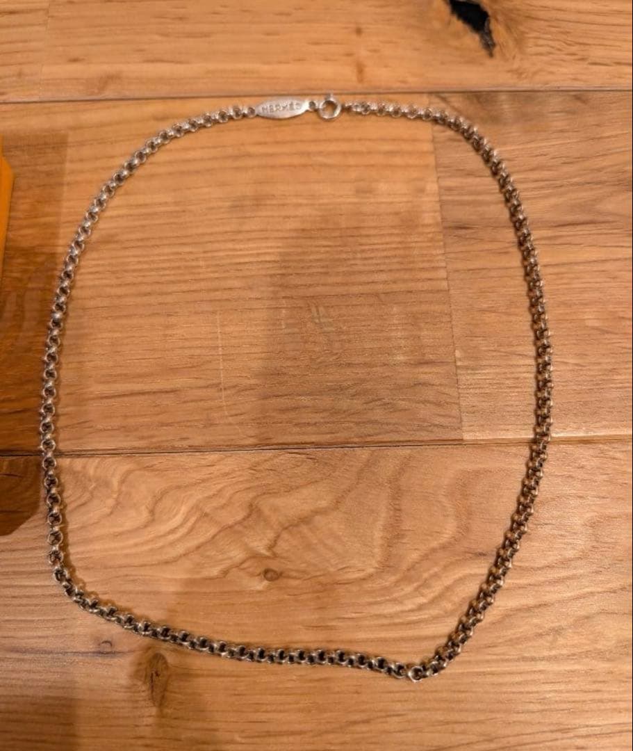 HERMES ロールチェーンネックレス 925 シルバー 40cm 最終値下げ