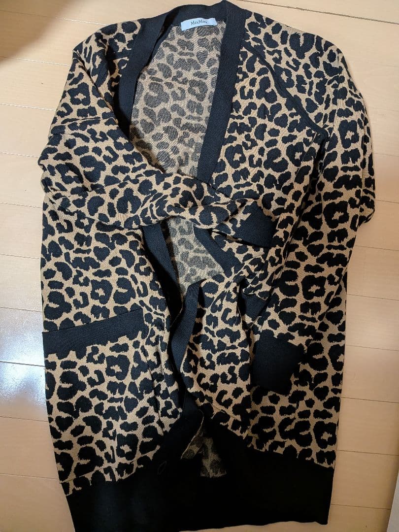MaxMara レオパードカーディガン